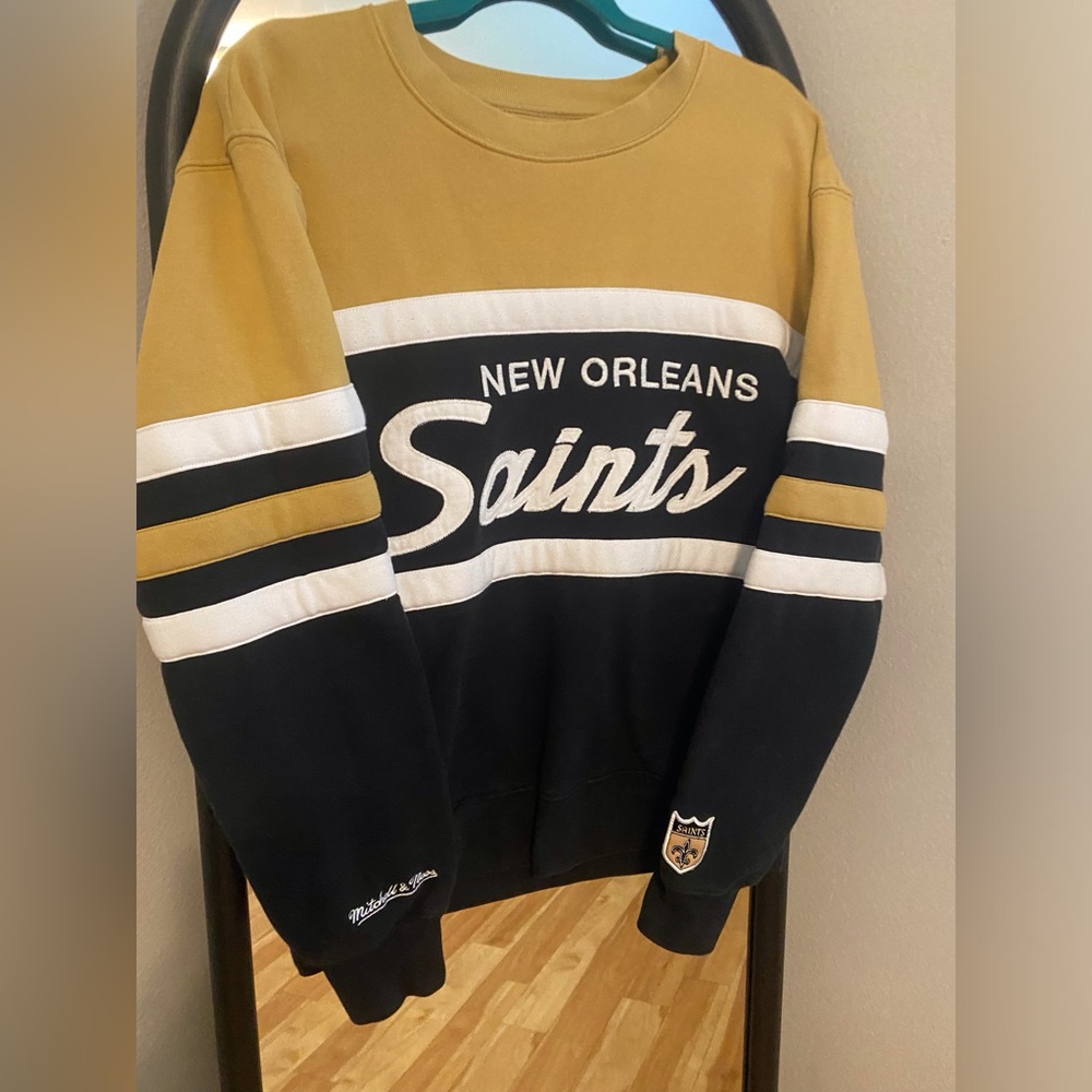 Authentic NFL Throwback Saints Sweater
